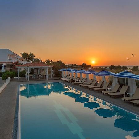 Nirvana Beach Hotel Theologos  Bagian luar foto
