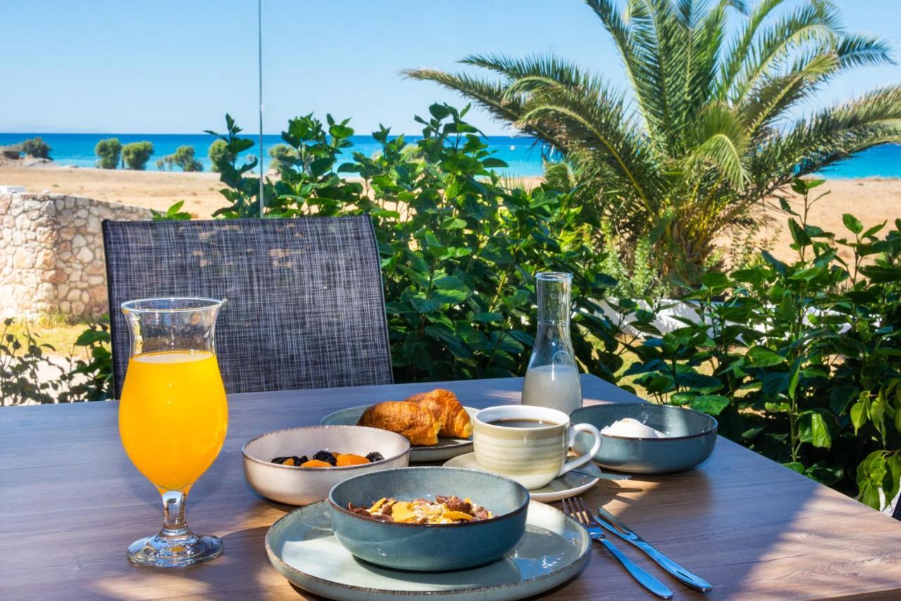 Nirvana Beach Hotel Theologos  Bagian luar foto