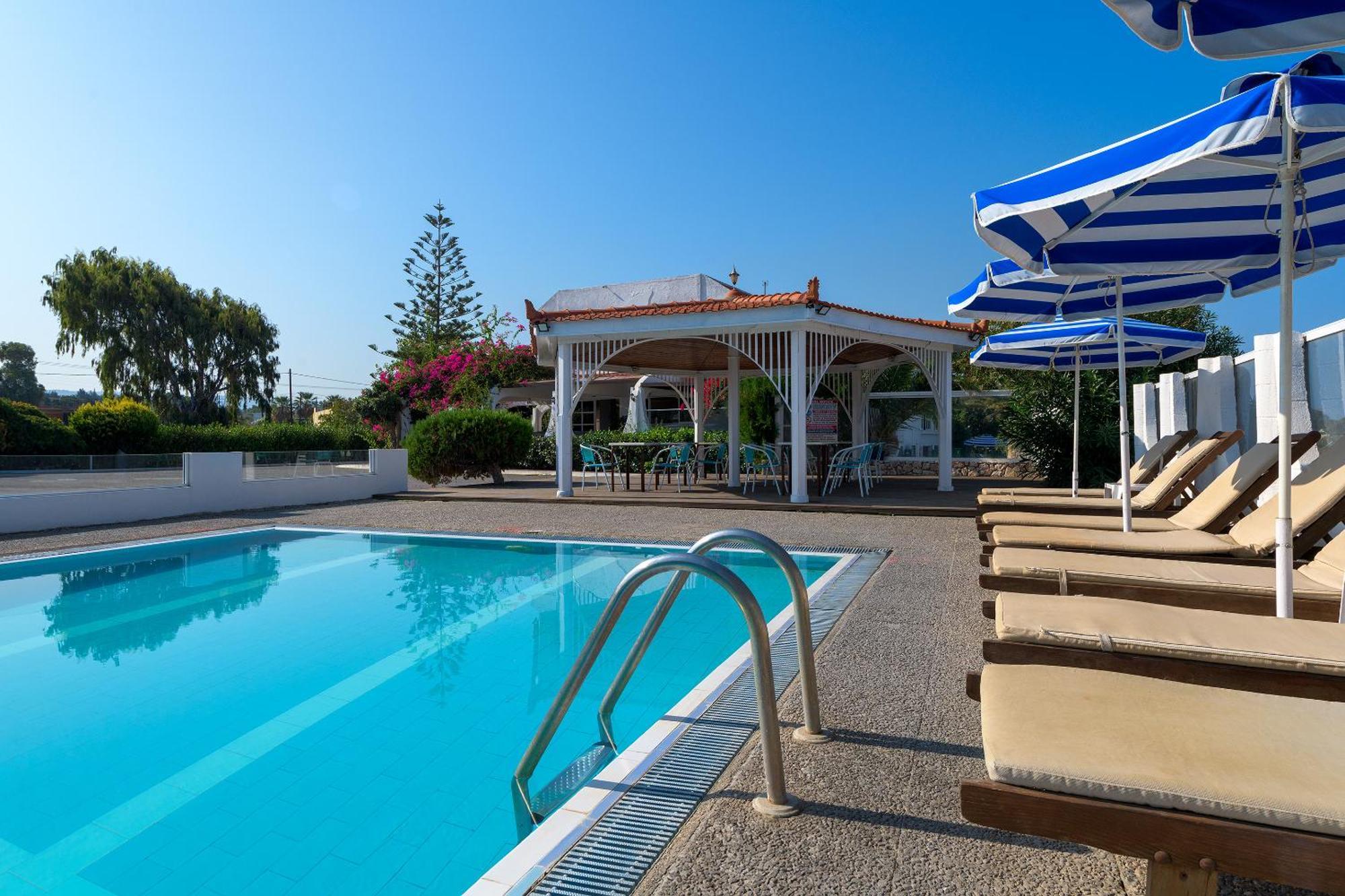 Nirvana Beach Hotel Theologos  Bagian luar foto