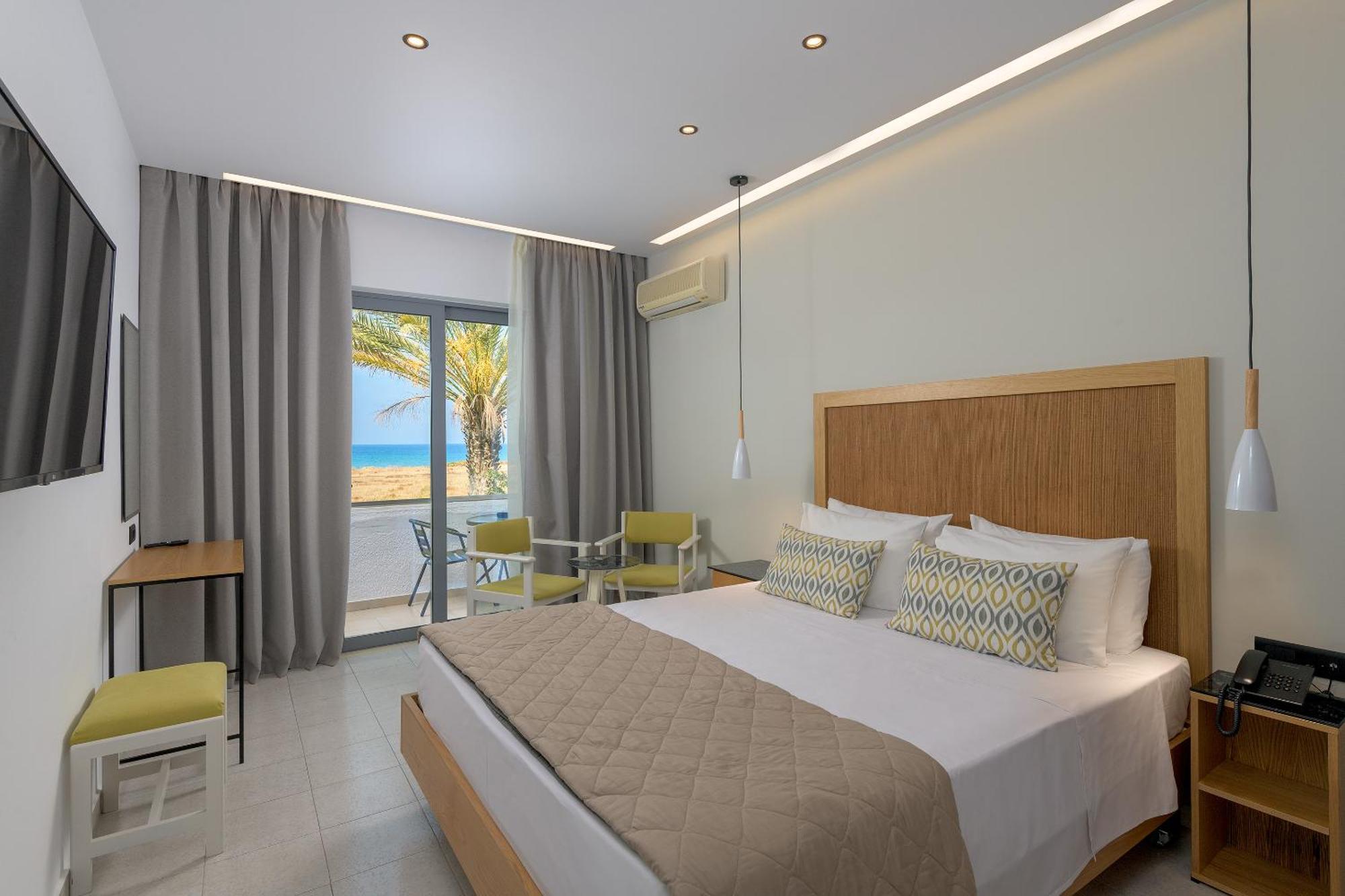 Nirvana Beach Hotel Theologos  Bagian luar foto
